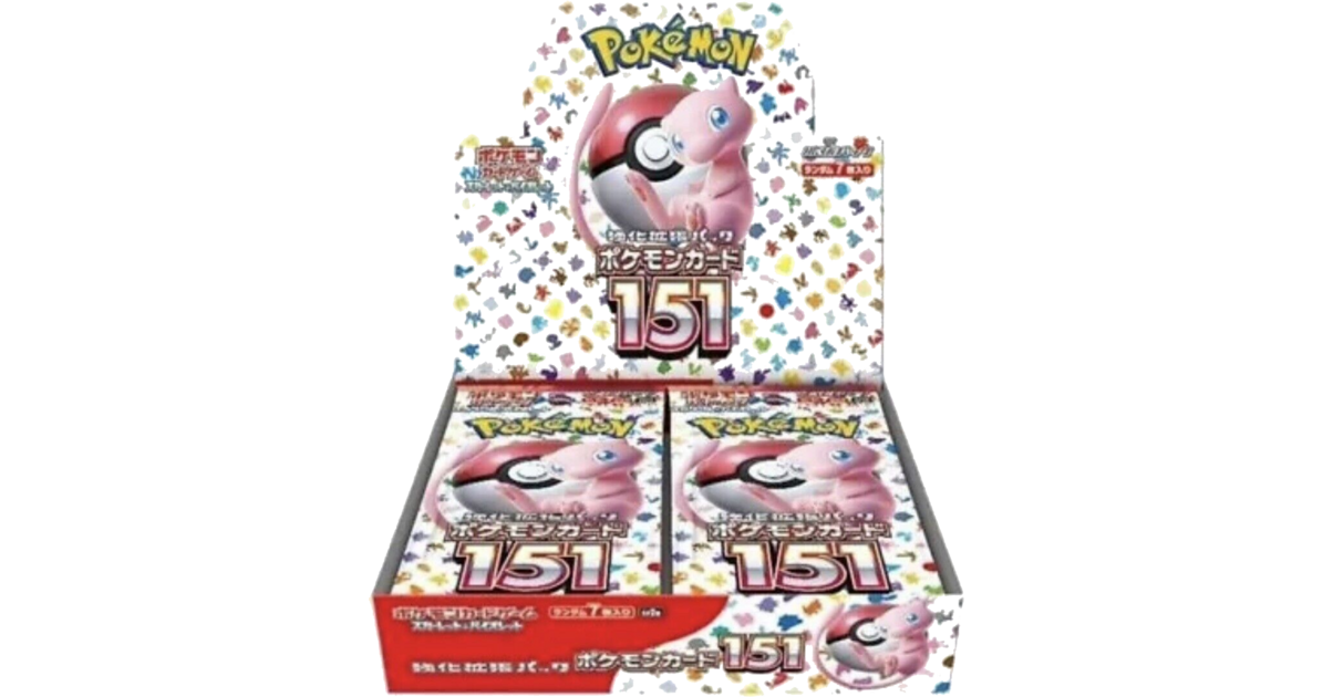 POKEMON Sv2A (151) Booster Box JAPONAIS Cartes à collectionner Japonais TCG DISTRIBUTION